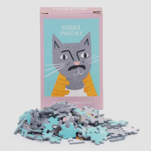 Mini Puzzle - Freddie Purrcury