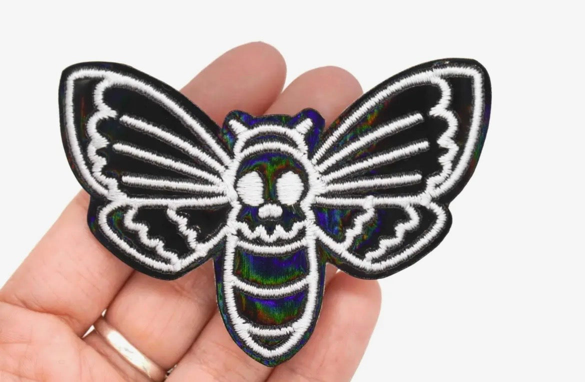 Patch - Moth - black