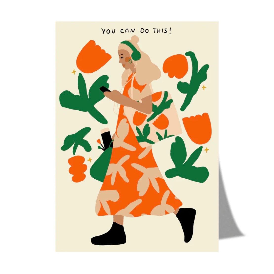 Postkarte - You Can Do This