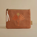 Besticke Cordtasche - Dusty Pink