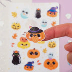 Stickerbogen - Kawaii Pumpkins