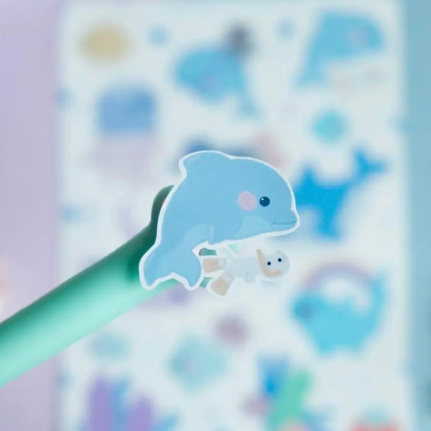 Stickerbogen - Kawaii Ocean