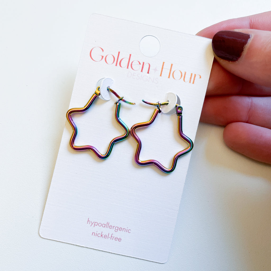 Ohrringe - Starglow Hoops
