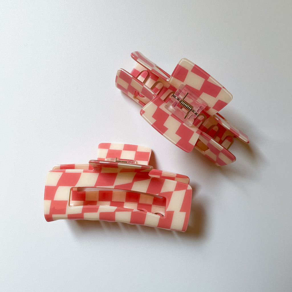 Haarspange - Checkerboard