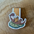 Magnetisches Lesezeichen - Otter