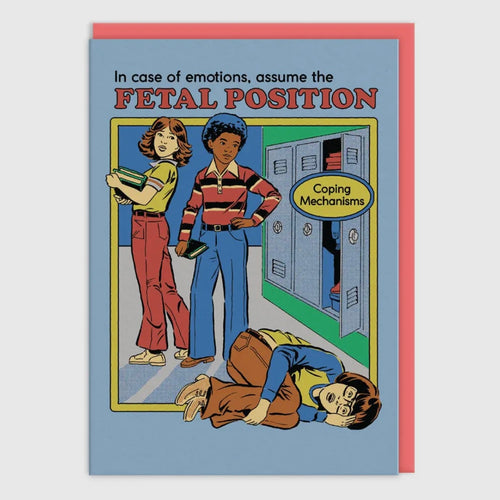 Grußkarte - Fetal Position