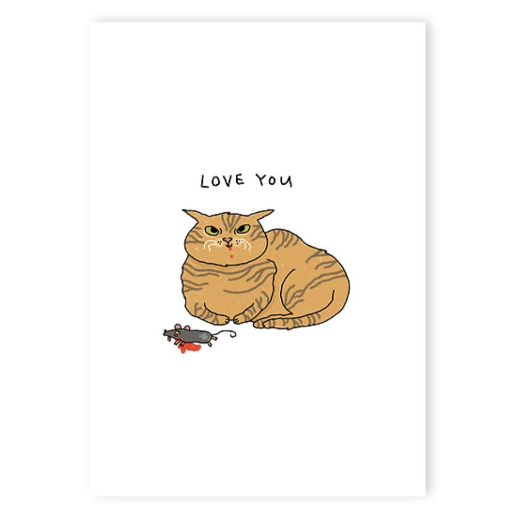 Grußkarte - Love You