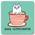 Untersetzer - Over Catffeinated