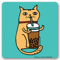 Untersetzer - Boba Cat