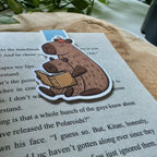 Magnetisches Lesezeichen - Capybara Freunde