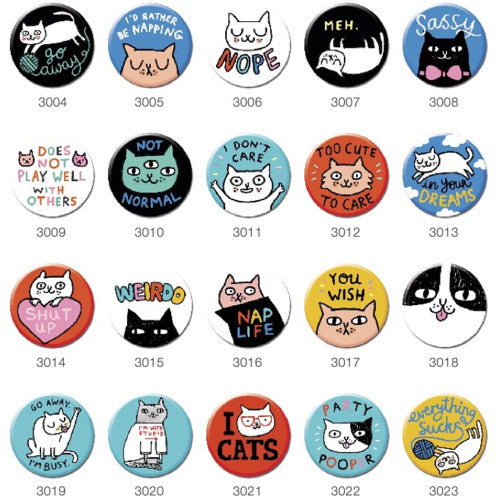Buttons - Cattitude