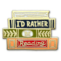 Pin - I'd Rather Be Reading