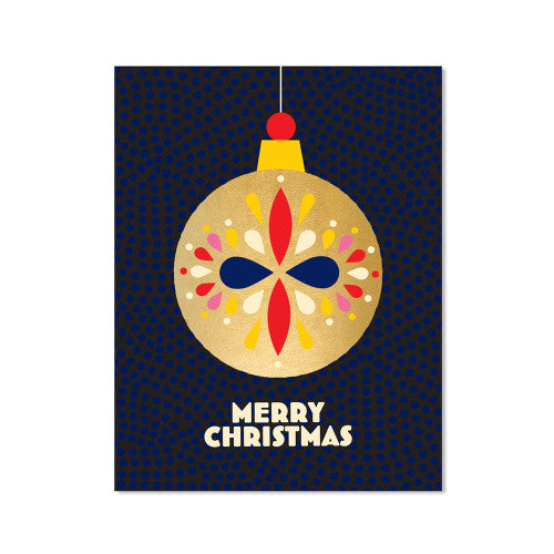 Postkarte - Baumkugel