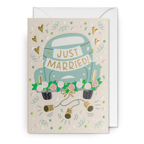 Grußkarte - Just Married!