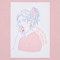 Postkarte - Tired of Fighting