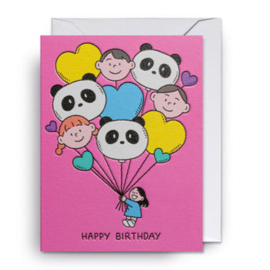 Mini Grußkarte - Happy Birthday