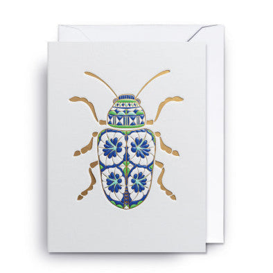 Mini Grußkarte - Käfer