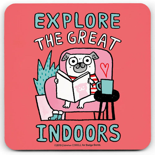 Untersetzer - Explore The Great Indoors