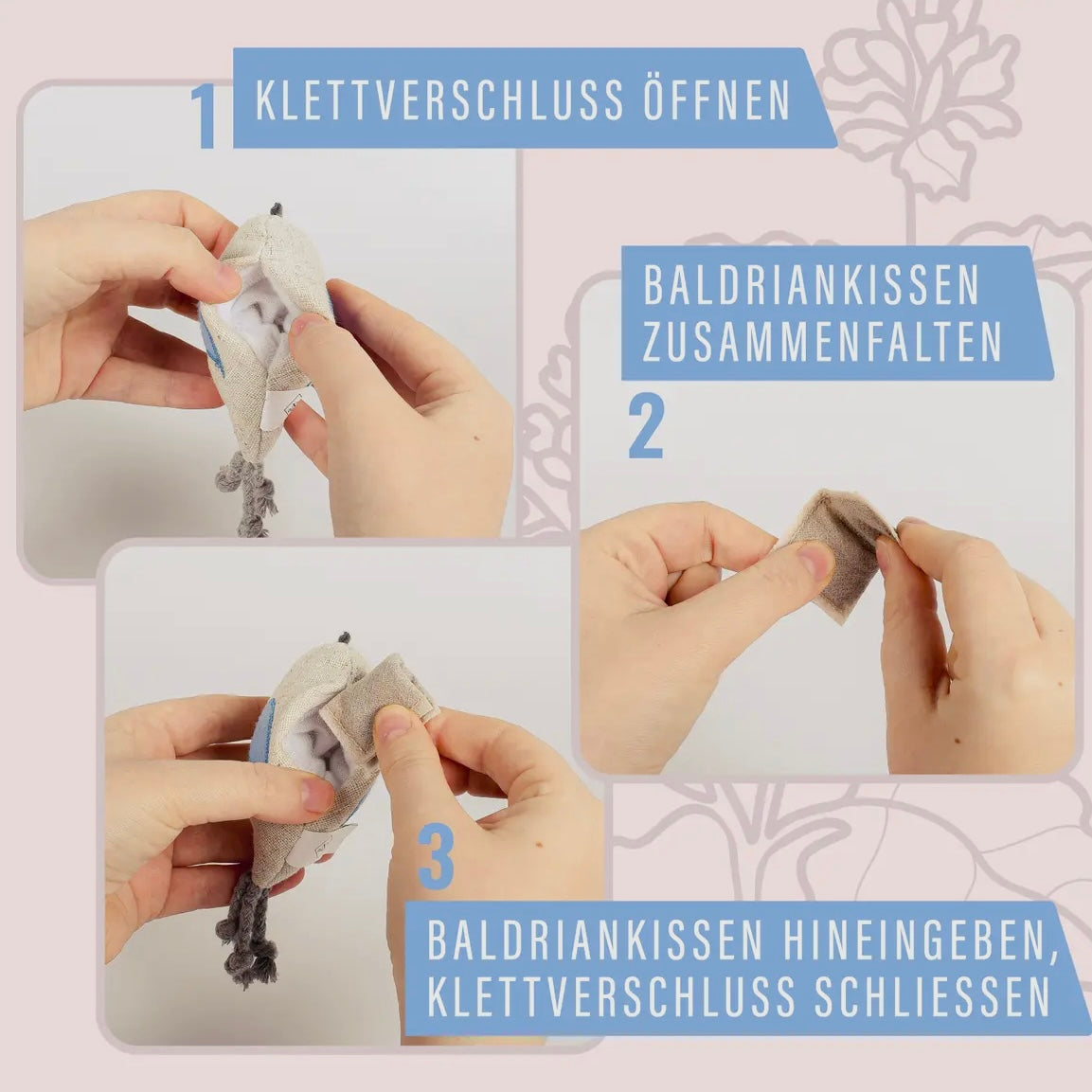 Katzenspielzeug mit Baldrian