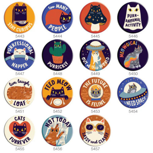 Buttons - Feline Flair