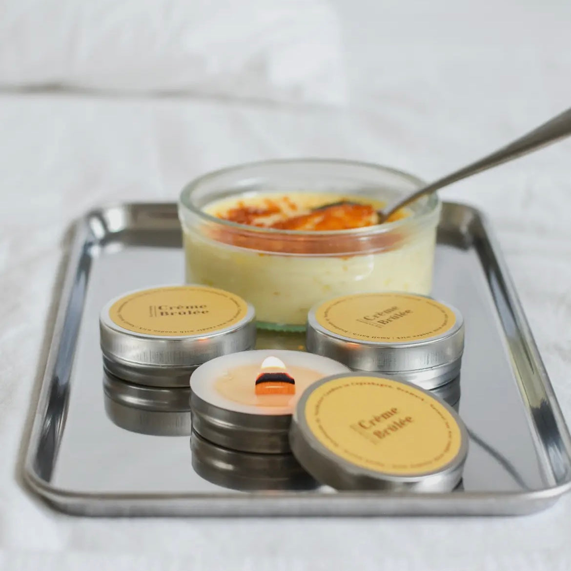 Duftkerze Mini - Crème Brûlée