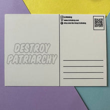 Postkarte - Destroy Patriarchy