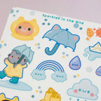 Stickerbogen - Enjoy The Rain