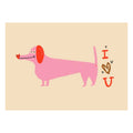 Postkarte - I Heart You
