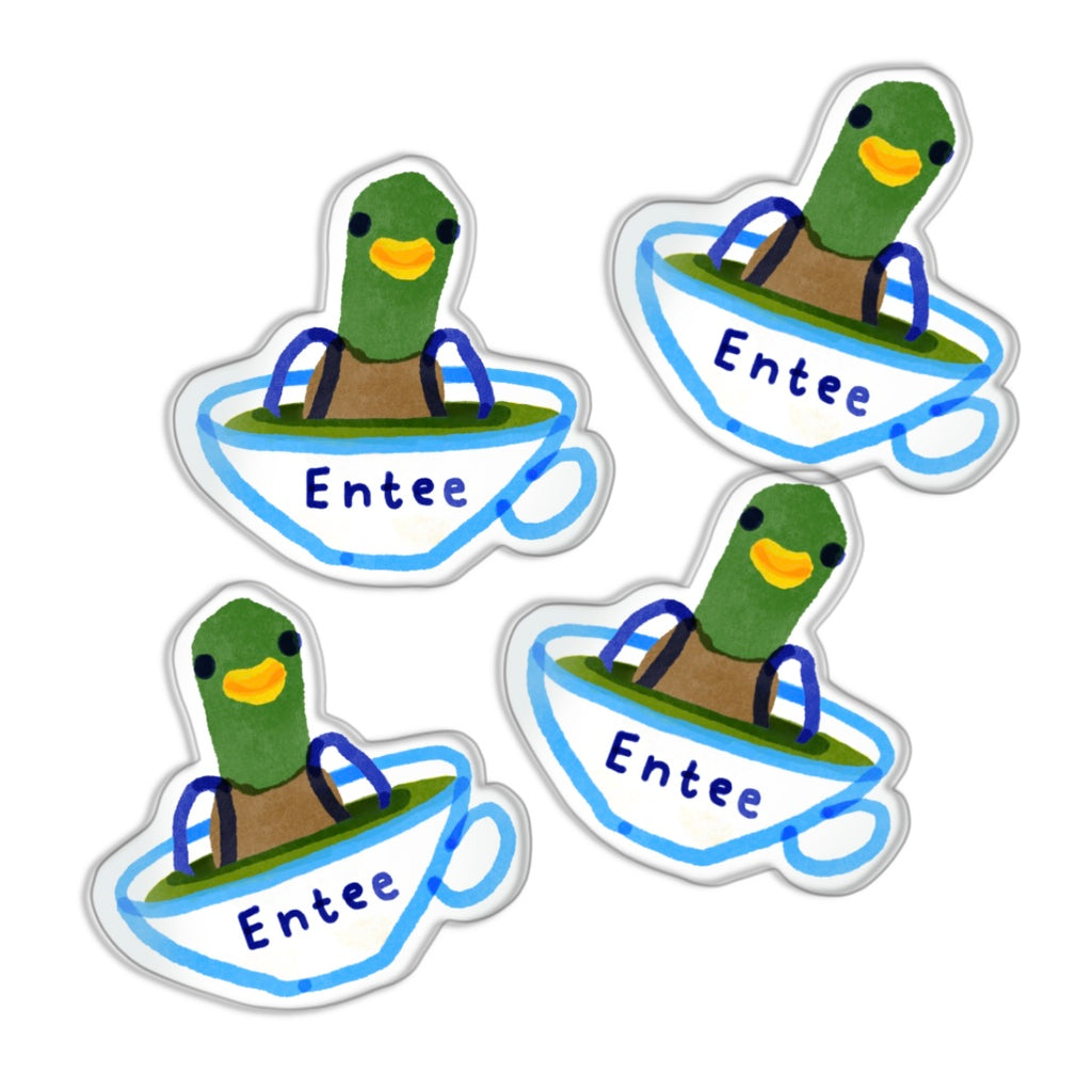 Aufkleber - Enten