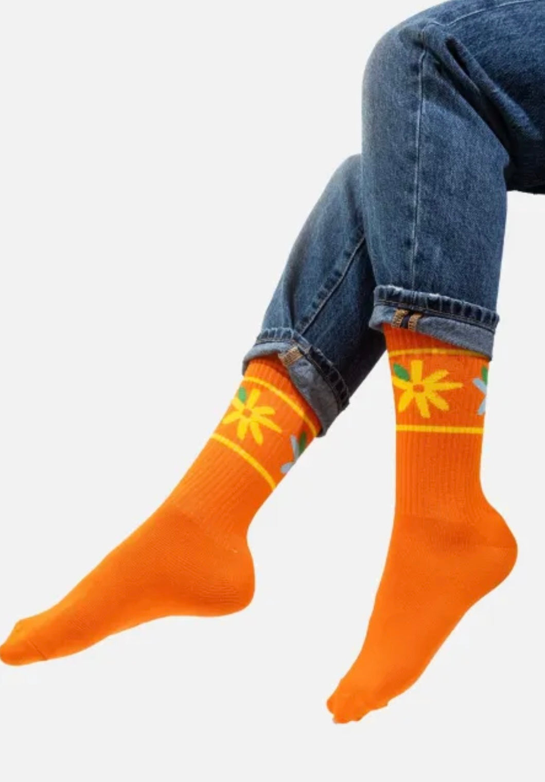 Sport Socken - Blumen
