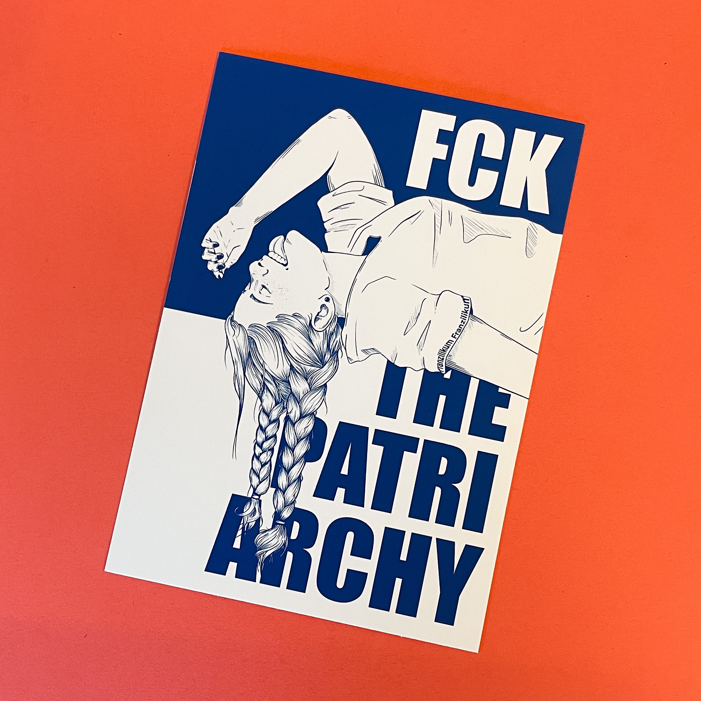 A4 Print - FCK The Patriarchy (Braids)