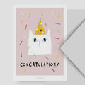 Postkarte - Concatulations