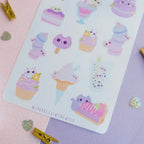 Stickerbogen - Sweets