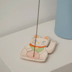 Räucherstäbchen Halter - Lucky Cat