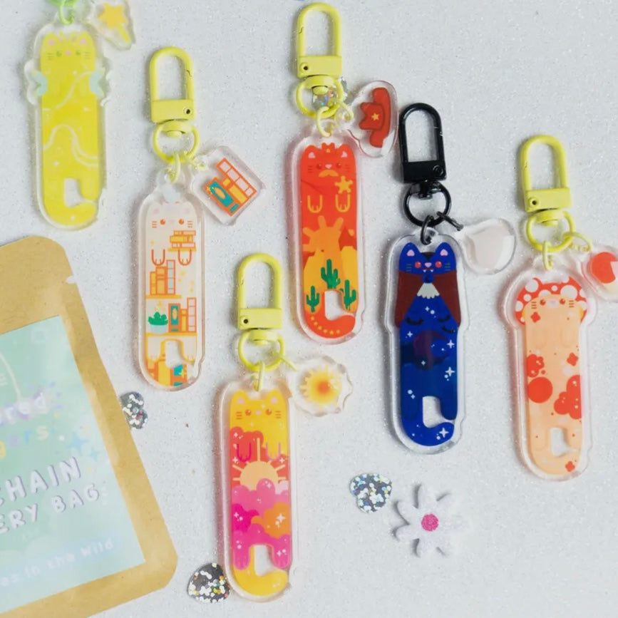 Schlüsselanhänger - Blind Bag - Long Edition Grün