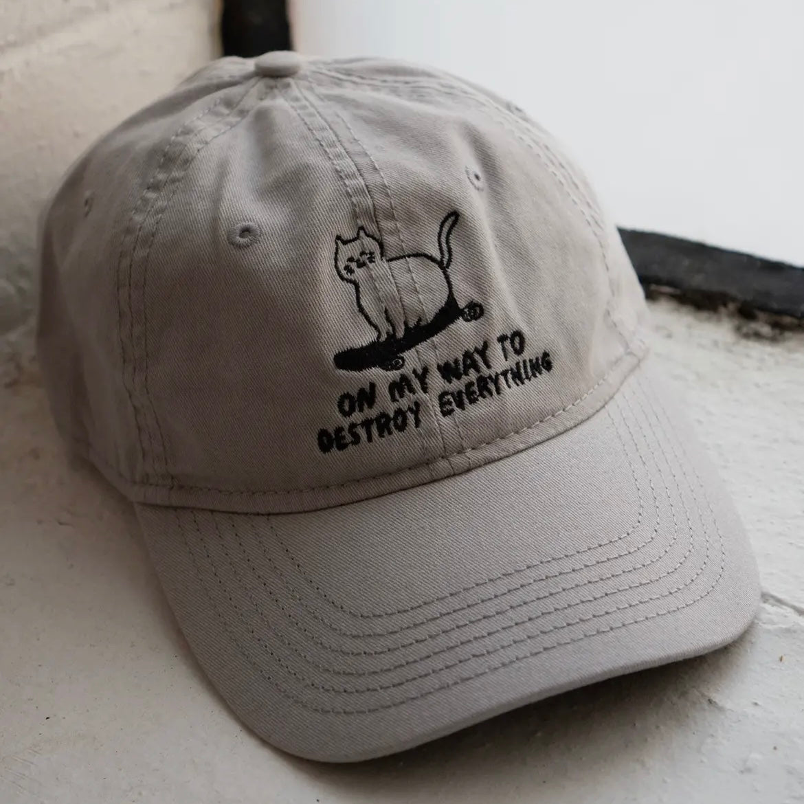 Baseball Cap - Skate Cat