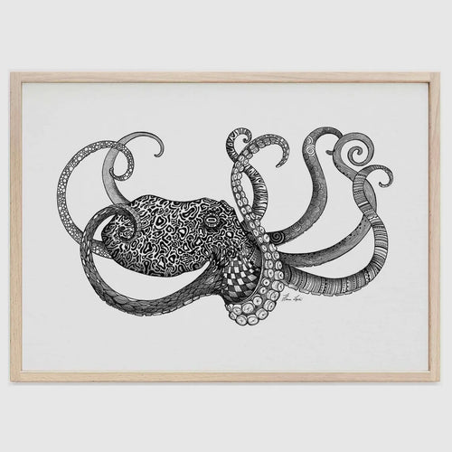 A4 Print - Oktopus