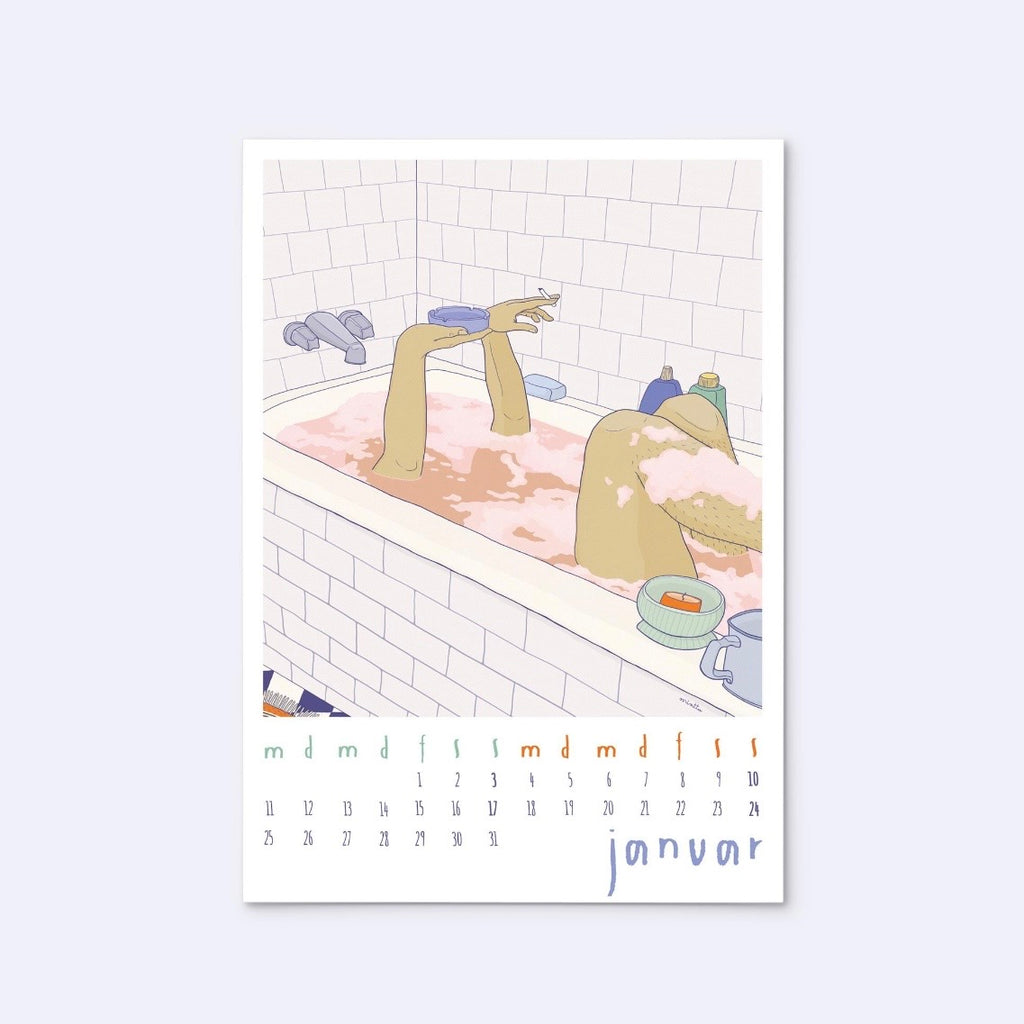 BALD VERFÜGBAR: 2027 Wandkalender - Happy Places