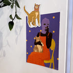 Magnet - Balaclava Cat