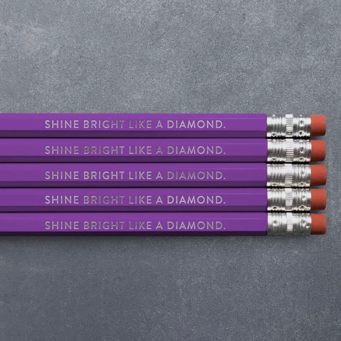 Bleistift mit Folienprägung