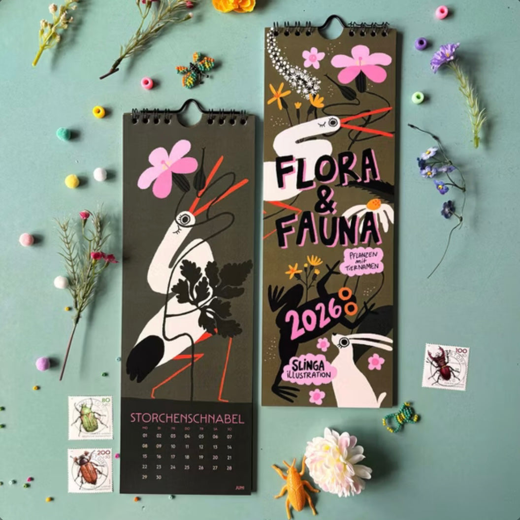 Flora & Fauna Kalender 2026