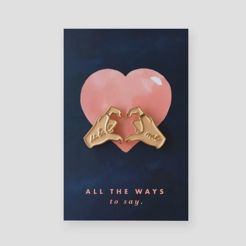Pin Set - Hands Of Love