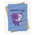 Grußkarte - Birthday Hugs