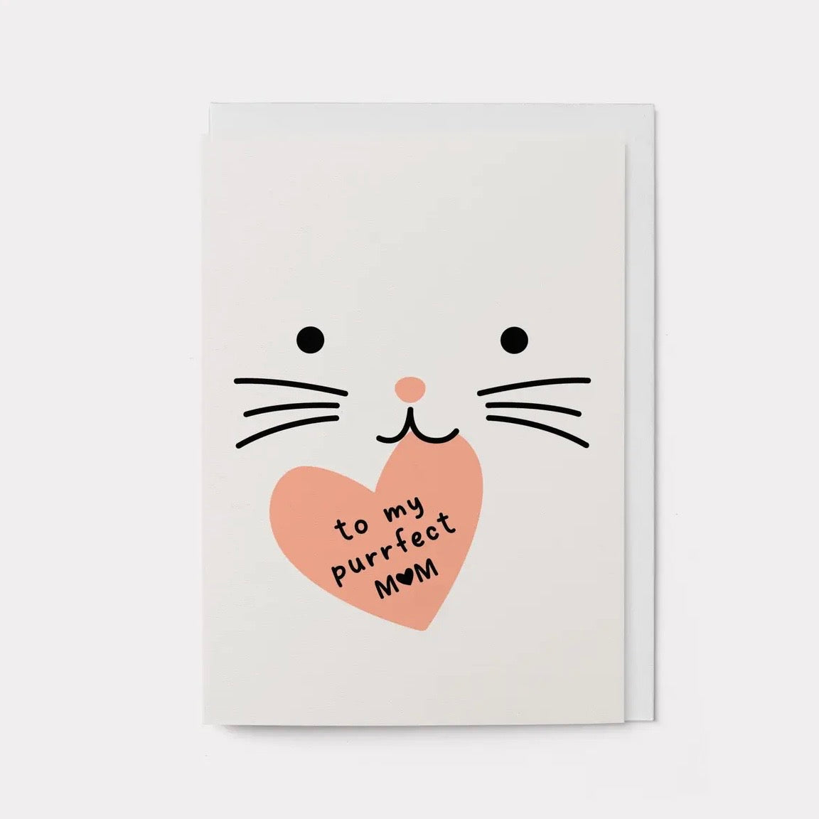 Grußkarte - To My Purrfect Mom