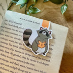 Magnetisches Lesezeichen - Waschbär