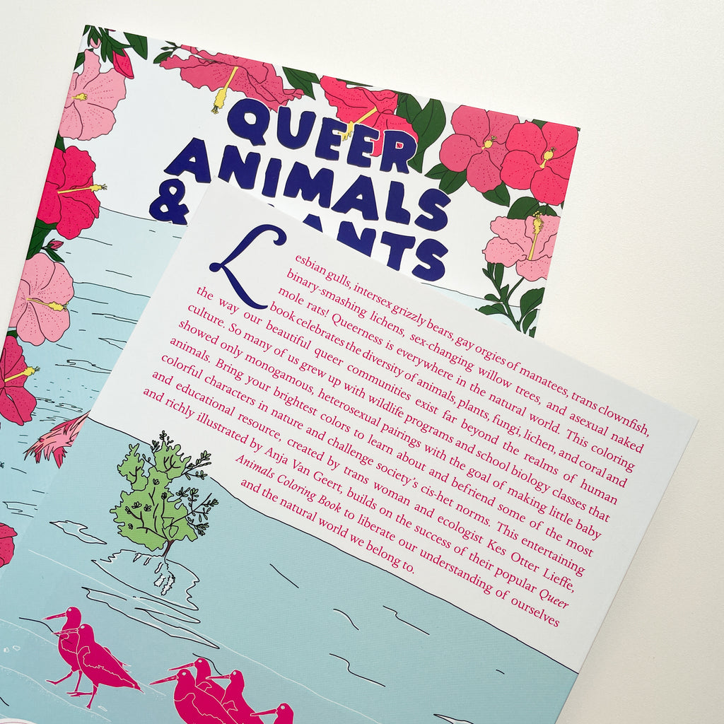 Ausmalbuch - Queer Animals & Plants