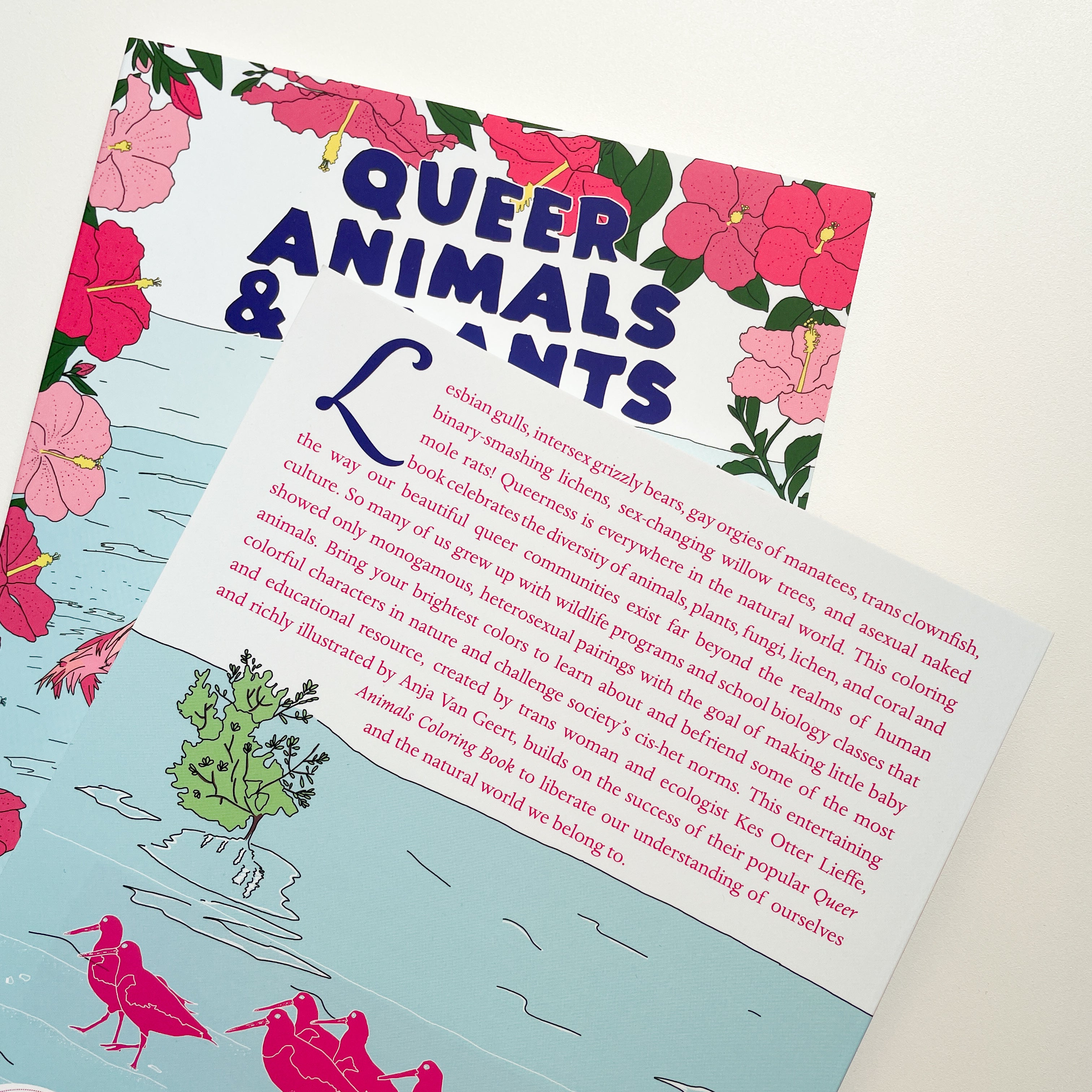 Ausmalbuch - Queer Animals & Plants