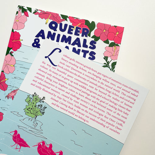 Ausmalbuch - Queer Animals & Plants