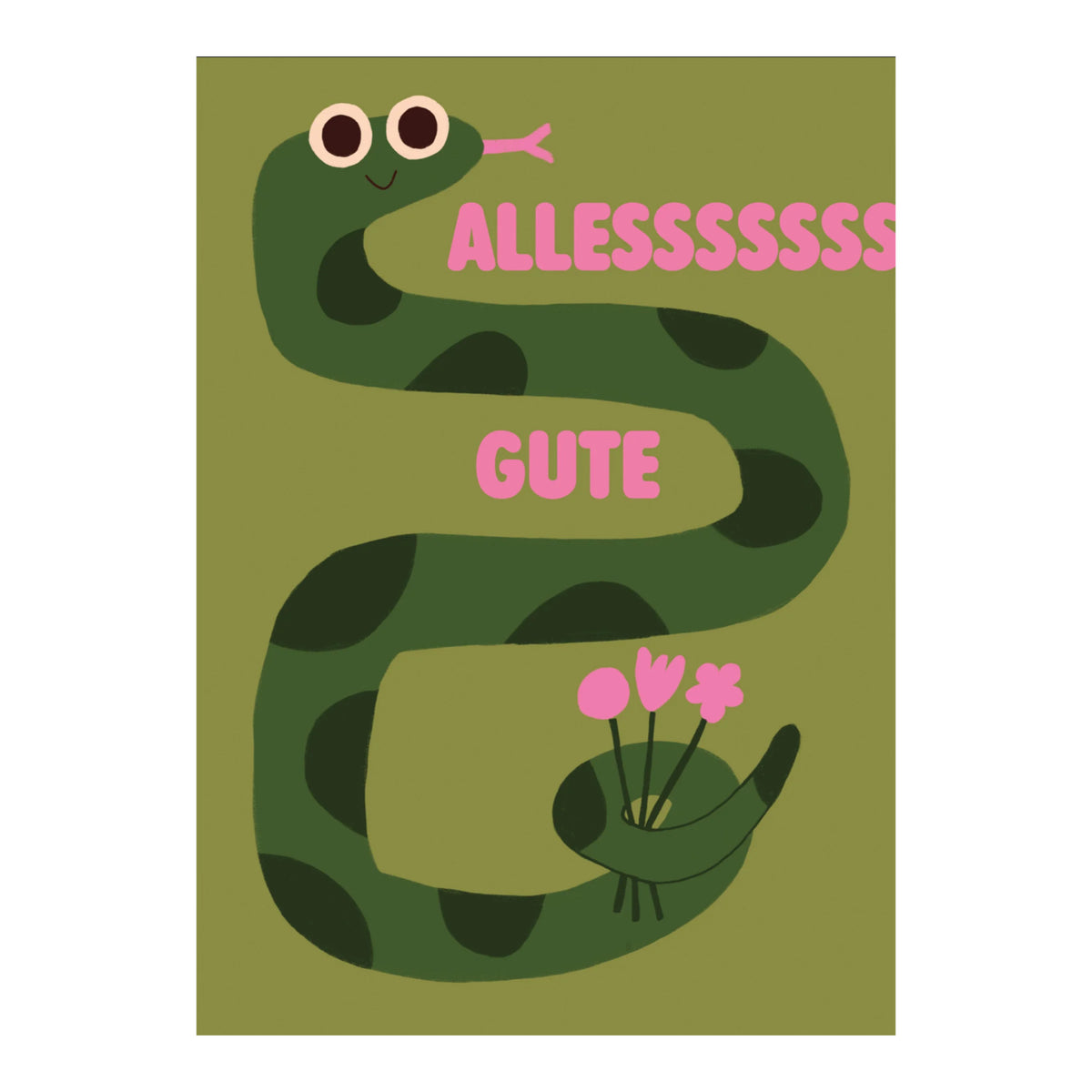 Postkarte - Allessss Gute