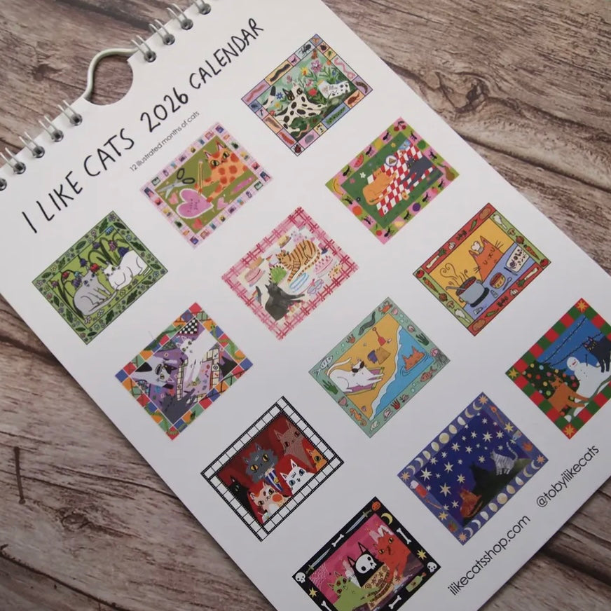 I Like Cats Kalender 2026